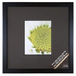 Cheap 💯 8 Pack: Black Square 8" x 10" Frame with Black Double Mat, Gallery by Studio Décor® by Studio Decor ❤️