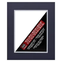 Outlet 🔔 16" x 20" Double Mat By Studio Décor®, 11" x 14" Opening by Studio Decor ⌛ -The Decor Frame Sales Store 10349520