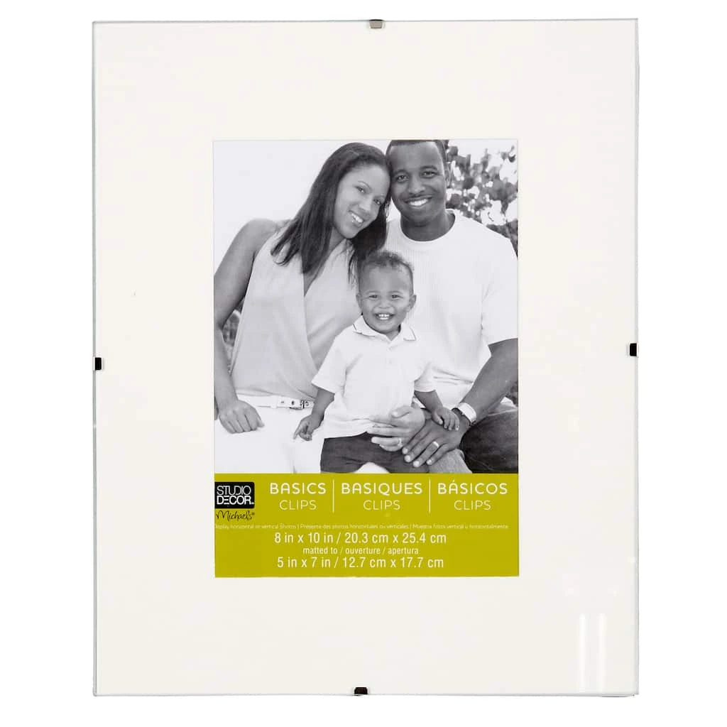 Hot Sale π 12 Pack: White 5" x 7" Clip Frame with Mat, Basics by Studio Décor® by Studio Decor β 1 Hot Sale π 12 Pack: White 5" x 7" Clip Frame with Mat, Basics by Studio Décor® by Studio Decor β