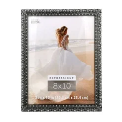 Hot Sale ✨ Pewter Ornate Jeweled Frame, Expressions™ by Studio Décor® by Studio Decor 🌟 -The Decor Frame Sales Store 10353908 4 1