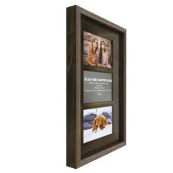 New 😍 3-Opening Barnwood 4" x 6" Collage Frame by Studio Décor® by Studio Decor ✨ -The Decor Frame Sales Store 10367016 2