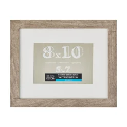 Budget ⭐ Gray Belmont Frame With Mat By Studio Décor® by Studio Decor ✨