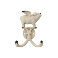 New 💯 Assorted Pewter Flying Pig Wall Hook by Studio Décor® by Studio Decor 🥰 -The Decor Frame Sales Store 10393787 11