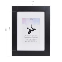 Brand new ✨ 12 Pack: Black Flat 5" x 7" Frame with Mat, Simply Essentials™ by Studio Décor® by Studio Decor ❤️ 7 Brand new ✨ 12 Pack: Black Flat 5" x 7" Frame with Mat, Simply Essentials™ by Studio Décor® by Studio Decor ❤️ -The Decor Frame Sales Store 10397393 7 1