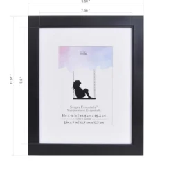 Best deal 🔥 12 Pack: Flat Black 5" x 7" Frame with Mat, Simply Essentials™ by Studio Décor® by Studio Decor 😀 -The Decor Frame Sales Store 10397398 7