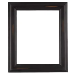 Wholesale 👍 6 Pack: Black with Brown Wash 16" x 20" Open Back Frame by Studio Décor® by Studio Decor ⌛