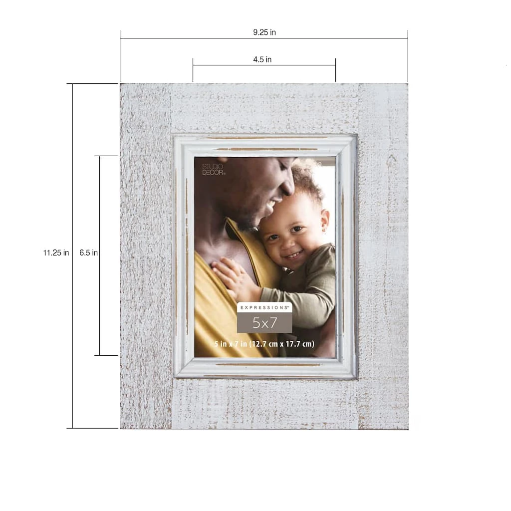 Best Sale ✨ 12 Pack: Whitewashed 5" x 7" Frame, Expressions™ by Studio Décor® by Studio Decor ❤️ 4 Best Sale ✨ 12 Pack: Whitewashed 5" x 7" Frame, Expressions™ by Studio Décor® by Studio Decor ❤️ - Image 4