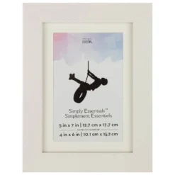 Promo ✨ 12 Pack: White 4" x 6" Frame with Mat, Simply Essentials™ by Studio Décor® by Studio Decor ⌛