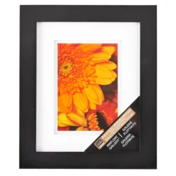 Flash Sale 😀 Black Gallery Frame with Double Mat by Studio Décor® by Studio Decor ❤️
