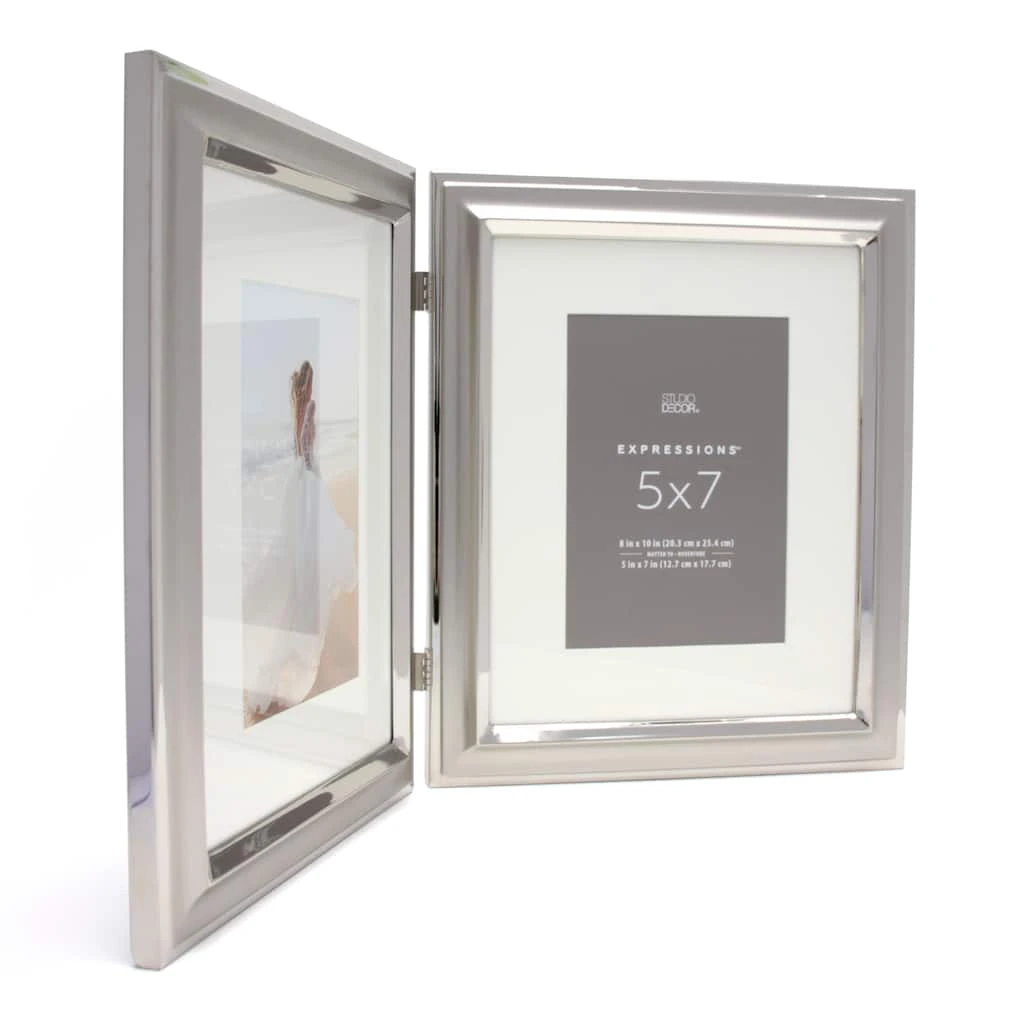 Best reviews of π 12 Pack: 2 Opening Silver 5" x 7" Hinged Frame with Mat, Expressions™ by Studio Décor® by Studio Decor βοΈ 2 Best reviews of π 12 Pack: 2 Opening Silver 5" x 7" Hinged Frame with Mat, Expressions™ by Studio Décor® by Studio Decor βοΈ - Image 2
