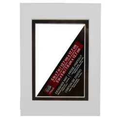 Brand new ✔️ 5" x 7" Double Mat By Studio Décor®, 3" x 5" Opening by Studio Decor ✔️