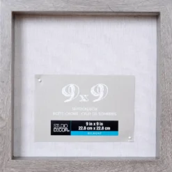 Brand new ✔️ Gray Belmont Shadow Box By Studio Décor® by Studio Decor ❤️
