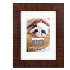 Deals ✔️ 12 Pack: Espresso Rustic 3.5" x 5" Frame with Mat, Expressions™ by Studio Décor® by Studio Decor 🔔