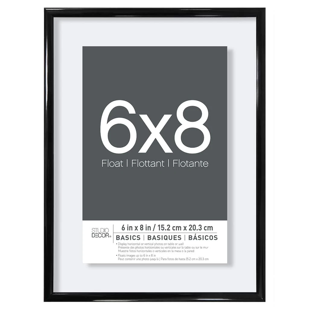 Discount π₯° Black Thin Float Frame, Basics by Studio Décor® by Studio Decor π 1 Discount π₯° Black Thin Float Frame, Basics by Studio Décor® by Studio Decor π