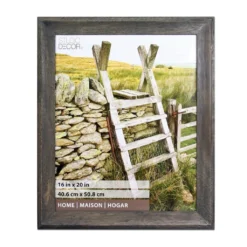 Hot Sale 🔥 Gray Wooden Frame, Home Collection By Studio Décor® by Studio Decor ⌛