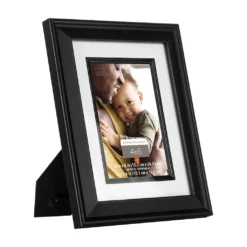 Cheapest 😍 Black 4" x 6" Frame with Fillet, Expressions™ by Studio Décor® by Studio Decor 🥰 -The Decor Frame Sales Store 10477936 4
