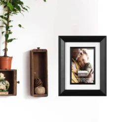 Top 10 ⭐ 12 Pack: Black 4" x 6" Frame with Fillet Mat, Expressions™ by Studio Décor® by Studio Decor 💯 -The Decor Frame Sales Store 10477936 7 1