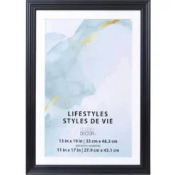 Cheapest 🛒 Black Frame With Mat, Lifestyles™ by Studio Décor® by Studio Decor ✔️ -The Decor Frame Sales Store 10490507 1 1