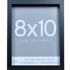Promo ✔️ 9 Packs: 3 ct. (27 total) Black Fundamentals 8" x 10" Display Case by Studio Décor® by Studio Decor ✨