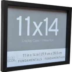Cheap 🔥 9 Packs: 2 ct. (18 total) Black Fundamentals 11" x 14" Display Cases by Studio Décor® by Studio Decor 🤩 -The Decor Frame Sales Store 10500658 2 1
