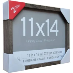 Best Pirce 💯 2-Pack Gray 11" x 14" Shadow Boxes, Fundamentals By Studio Décor® by Studio Decor ✨