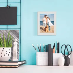 Best Sale ⭐ White Wide 8" x 10" Frame, Aspect by Studio Décor® by Studio Decor 👍 -The Decor Frame Sales Store 10504970 5