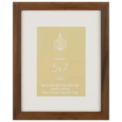 Flash Sale 😍 Rustic Narrow Frame With Mat, Aspect by Studio Décor® by Studio Decor 🔔 -The Decor Frame Sales Store 10504975 1 1