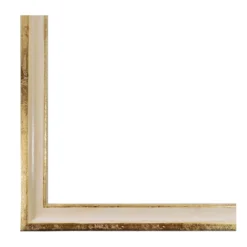 New ❤️ 12 Pack: Cream & Gold Leaf 5" x 7" Frame, Expressions™ by Studio Décor® by Studio Decor ✨ -The Decor Frame Sales Store 10505610 4 1