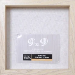 Cheap 👏 Blonde Belmont Shadow Box By Studio Décor® by Studio Decor 🧨