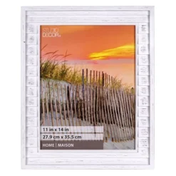 Best deal 🤩 White Wooden Frame, Home by Studio Décor® by Studio Decor 🛒 -The Decor Frame Sales Store 10507064 3 1