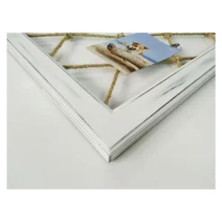 Wholesale 🔔 6 Pack: White with Net 22" x 18" Collage Clip Frame by Studio Décor® by Studio Decor 😀 -The Decor Frame Sales Store 10507770 3 1