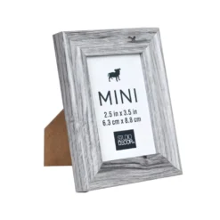 New 🥰 Gray Mini Frame By Studio Décor®, 2.5" x 3.5" by Studio Decor 🛒