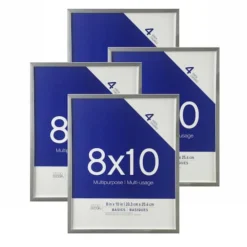 Wholesale ✨ Basics Multipurpose Wall Frames By Studio Décor® 4-Pack, 8" x 10" by Studio Decor ❤️ -The Decor Frame Sales Store 10545448 1