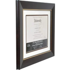 Buy β Brown & Gold 8.5" x 11" Document Frame with Mat by Studio Décor® by Studio Decor π 5 Buy β Brown & Gold 8.5" x 11" Document Frame with Mat by Studio Décor® by Studio Decor π -The Decor Frame Sales Store 10546488 2