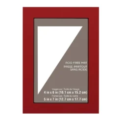 Best Pirce 🎉 5" x 7" Black Core Mat By Studio Décor®, 4" x 6" Opening by Studio Decor ⭐