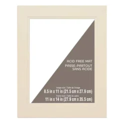 Deals ⭐ 8.5" x 11" Document Mat by Studio Décor® by Studio Decor 🤩 -The Decor Frame Sales Store 10546565