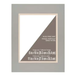 Top 10 🤩 11" x 14" Double Mat By Studio Décor®, 8" x 10" Opening by Studio Decor 🧨 -The Decor Frame Sales Store 10546569