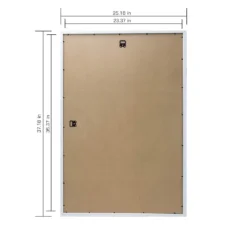 Discount 🧨 White 24" x 36" Poster Frame by Studio Décor® by Studio Decor 😍 -The Decor Frame Sales Store 10546750 6