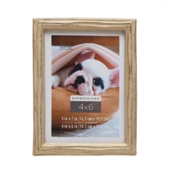 Flash Sale ✔️ 12 Pack: Gilded Faux Wood 4" x 6" Frame with Mat, Expressions™ by Studio Décor® by Studio Decor 😍