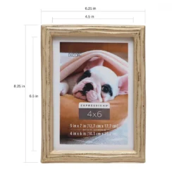 Promo π Gilded Faux Wood 4" x 6" Frame with Mat, Expressions™ by Studio Décor® by Studio Decor β 7 Promo π Gilded Faux Wood 4" x 6" Frame with Mat, Expressions™ by Studio Décor® by Studio Decor β -The Decor Frame Sales Store 10546800 9