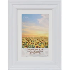Deals 🧨 8 Packs: 5 ct. (40 total) White 4" x 6" Frame with Mat, Lifestyles by Studio Decor® 🎁