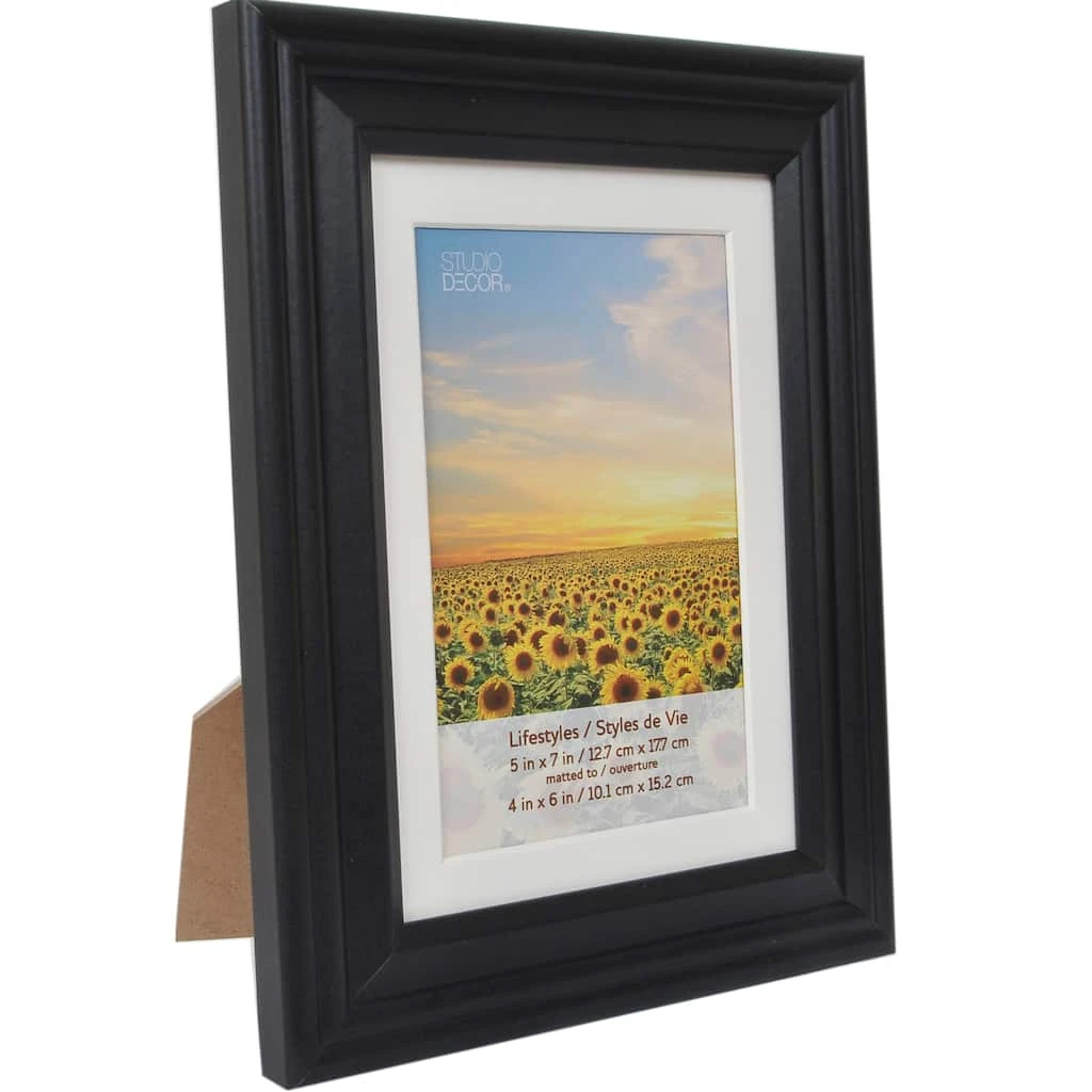 Top 10 π₯° 8 Packs: 5 ct. (40 total) Black 4" x 6" Frame with Mat, Lifestyles by Studio Decor® β 3 Top 10 π₯° 8 Packs: 5 ct. (40 total) Black 4" x 6" Frame with Mat, Lifestyles by Studio Decor® β - Image 3