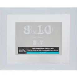 Brand new 🛒 White Float Frame, Belmont by Studio Décor® by Studio Decor 🔥