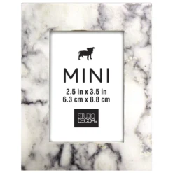 Discount ✨ White Marble Mini Frame by Studio Décor® by Studio Decor ❤️