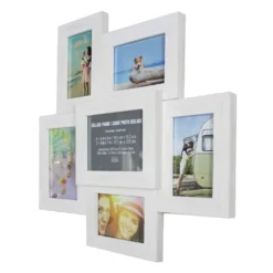 Promo 🌟 6 Opening White Collage Frame by Studio Décor® by Studio Decor 🌟 -The Decor Frame Sales Store 10595103 3