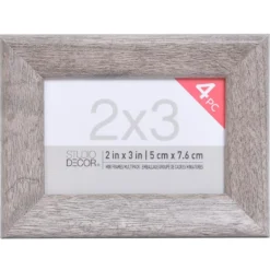 Brand new 🔥 12 Packs: 4 ct. (48 total) Gray 2" x 3" Frame by Studio Décor® by Studio Decor 🔥