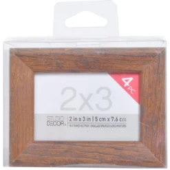 Best reviews of 👏 12 Packs: 4 ct. (48 total) Honey 2" x 3" Frames by Studio Décor® by Studio Decor 👏 -The Decor Frame Sales Store 10608942 3 1