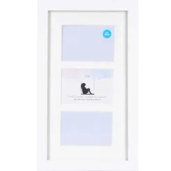 Promo 🤩 3 Opening White Flat 2" x 3" Collage Frame, Simply Essentials™ by Studio Décor® by Studio Decor 🎁