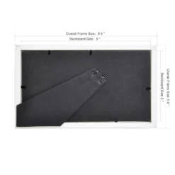 Promo 🤩 3 Opening White Flat 2" x 3" Collage Frame, Simply Essentials™ by Studio Décor® by Studio Decor 🎁 -The Decor Frame Sales Store 10624763 8