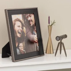 Wholesale ⌛ 12 Pack: Black with Bronze Edges 8" x 10" Frame, Simply Essentials™ by Studio Décor® by Studio Decor 🥰 -The Decor Frame Sales Store 10624770 10
